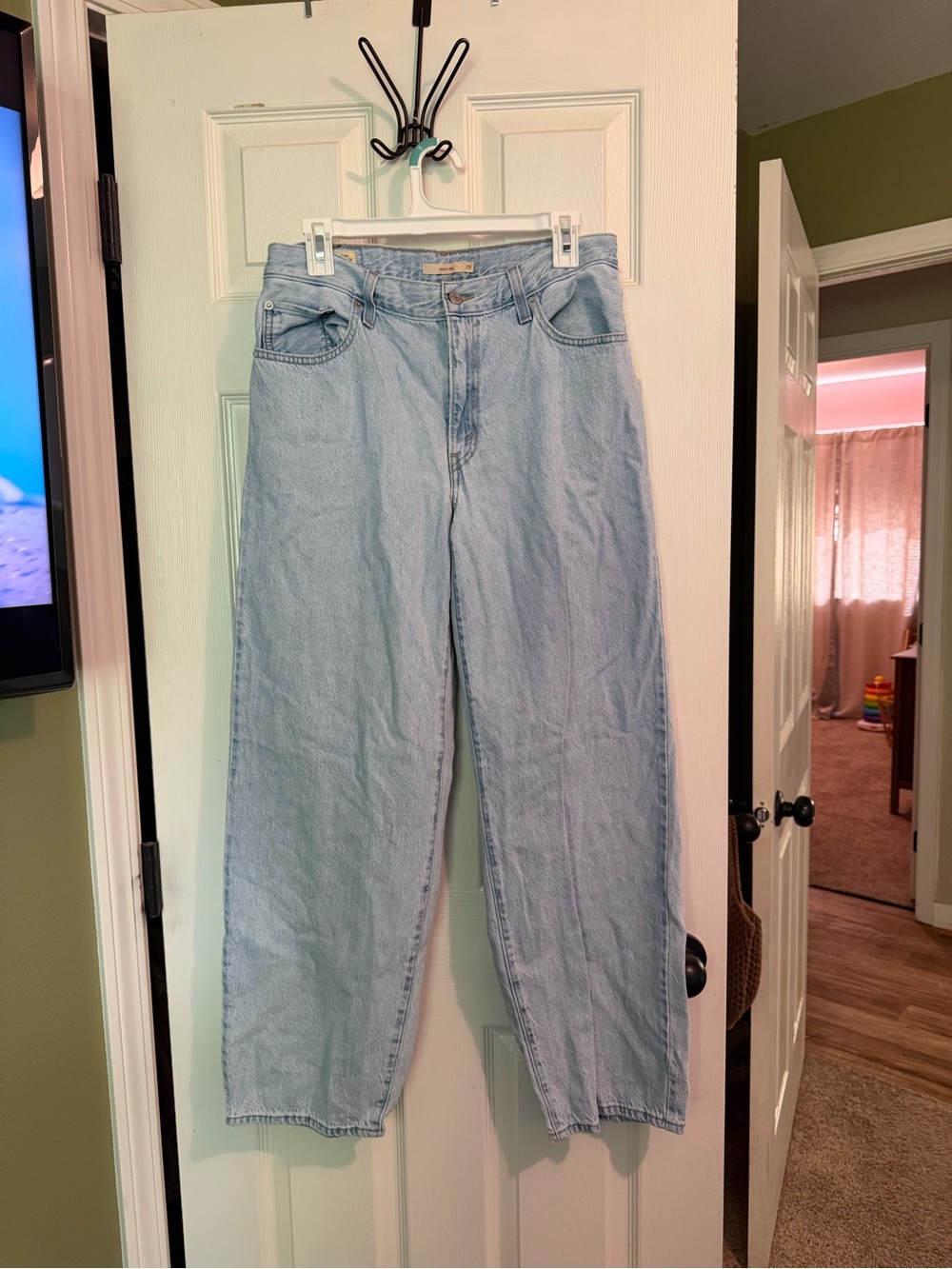 Levi's Light Blue Baggy Day Jeans